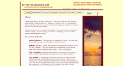 Desktop Screenshot of drivecrosscountry.net
